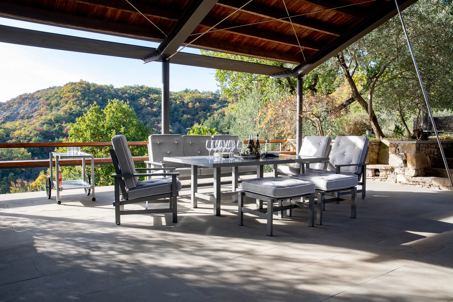 Stół 62, Grey, 142×80×65,5 cm Fri Form