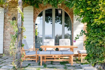 Stół 62 - Redwood, 155x85x65,5 cm - Fri Form