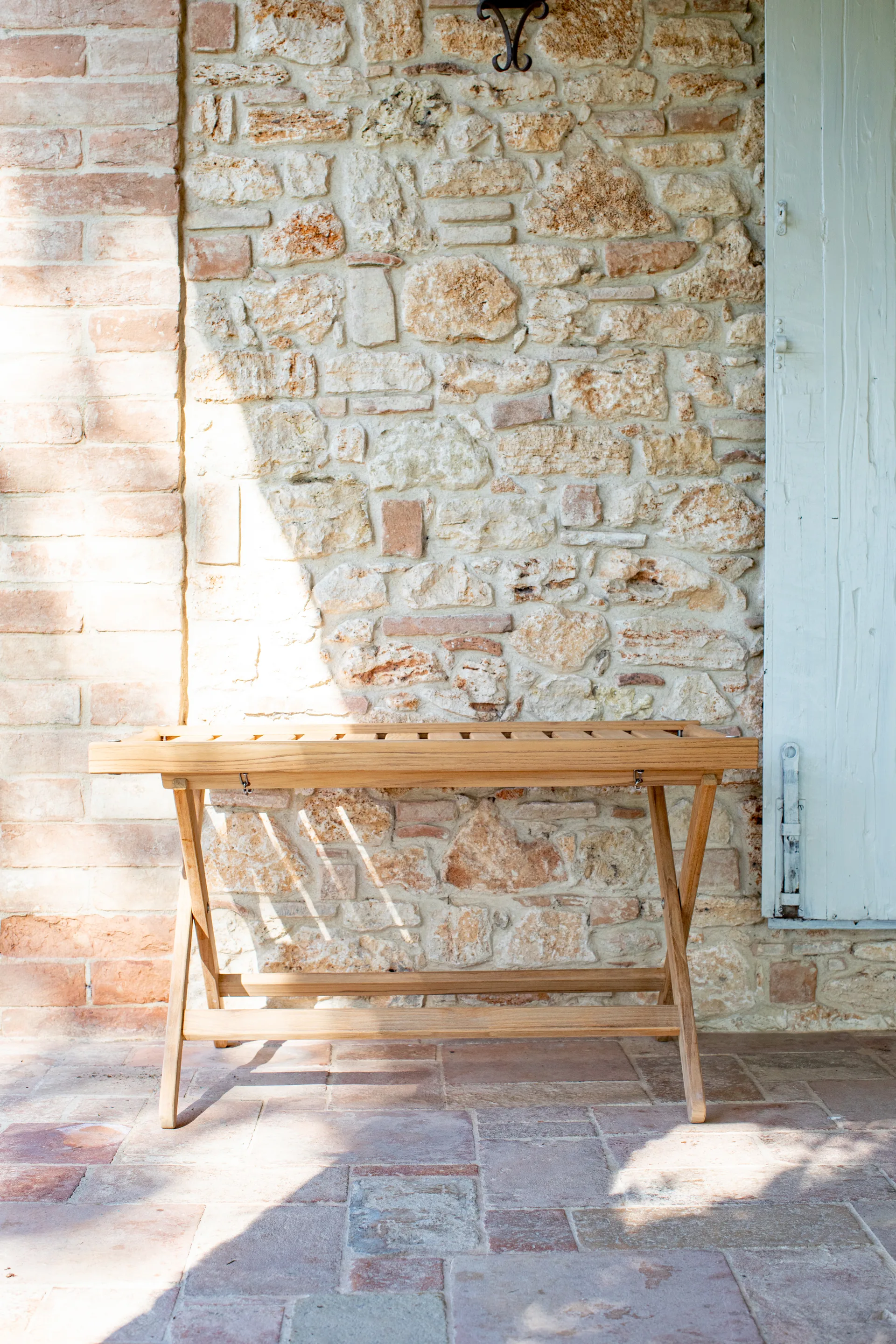 Stolik 60, Teak, 59x94 cm Fri Form