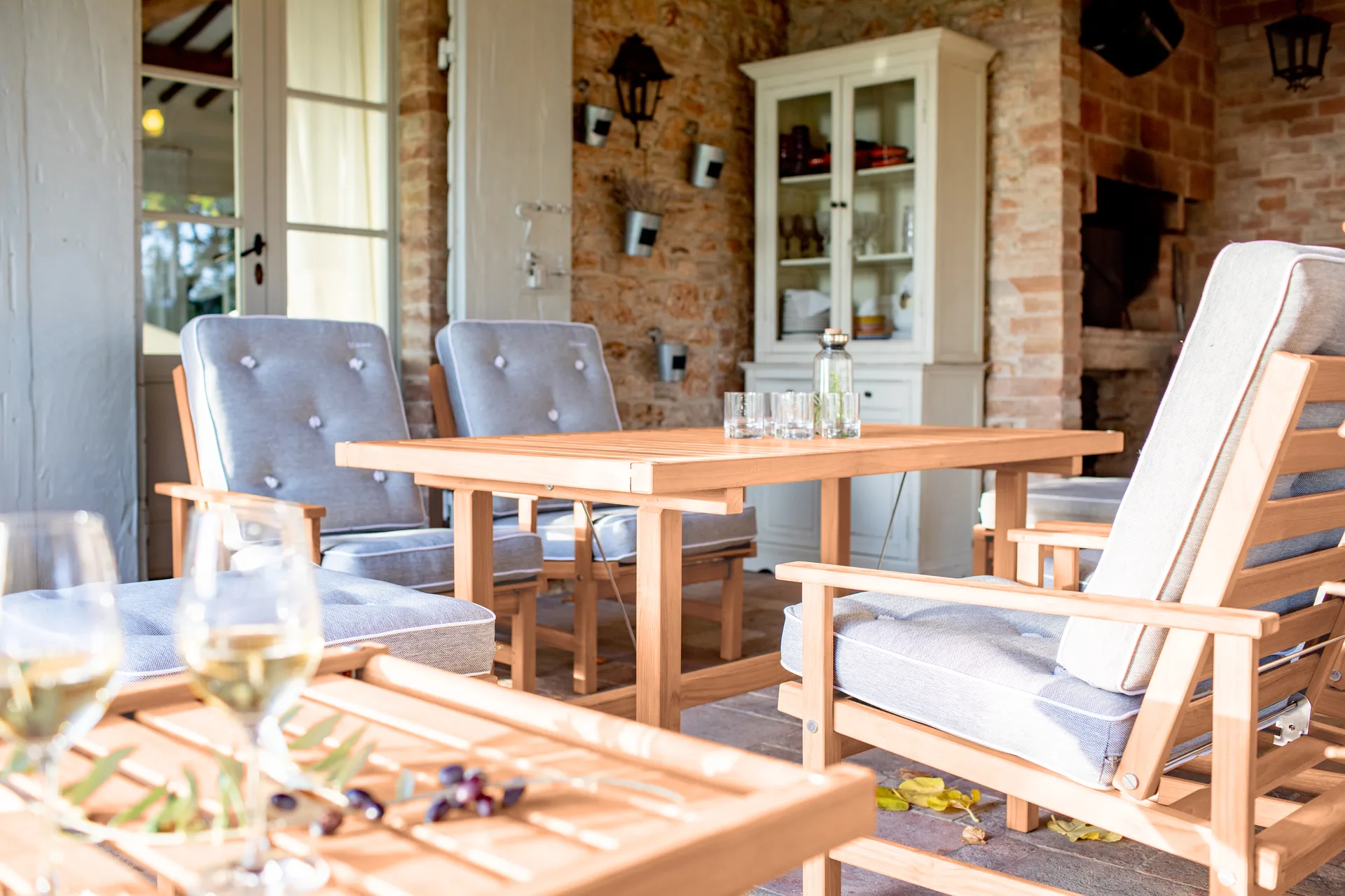 Stolik na kółkach 49, Redwood, 48x45 cm Fri Form