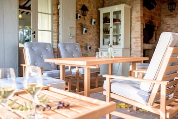 Stolik na kółkach 49 - Redwood, 48x45 cm - Fri Form