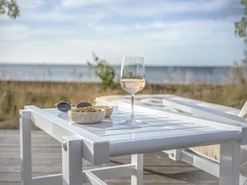 Stolik na kółkach 49 - White, 50×46 cm - Fri Form