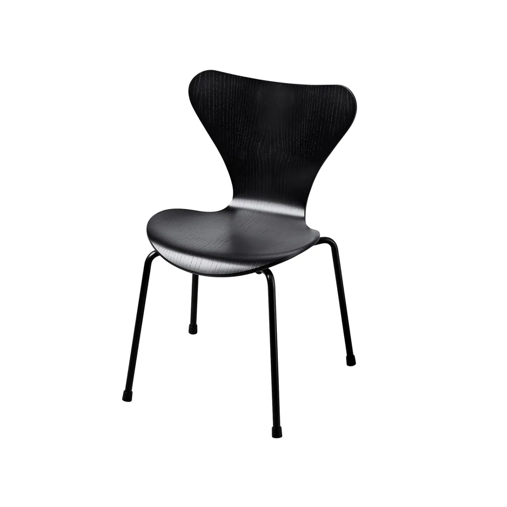 3177 Series 7 krzesełko dla dzieci, Black Fritz Hansen