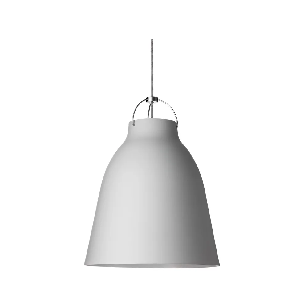 Caravaggio P3 lampa wisząca matowa, Grey45 Fritz Hansen