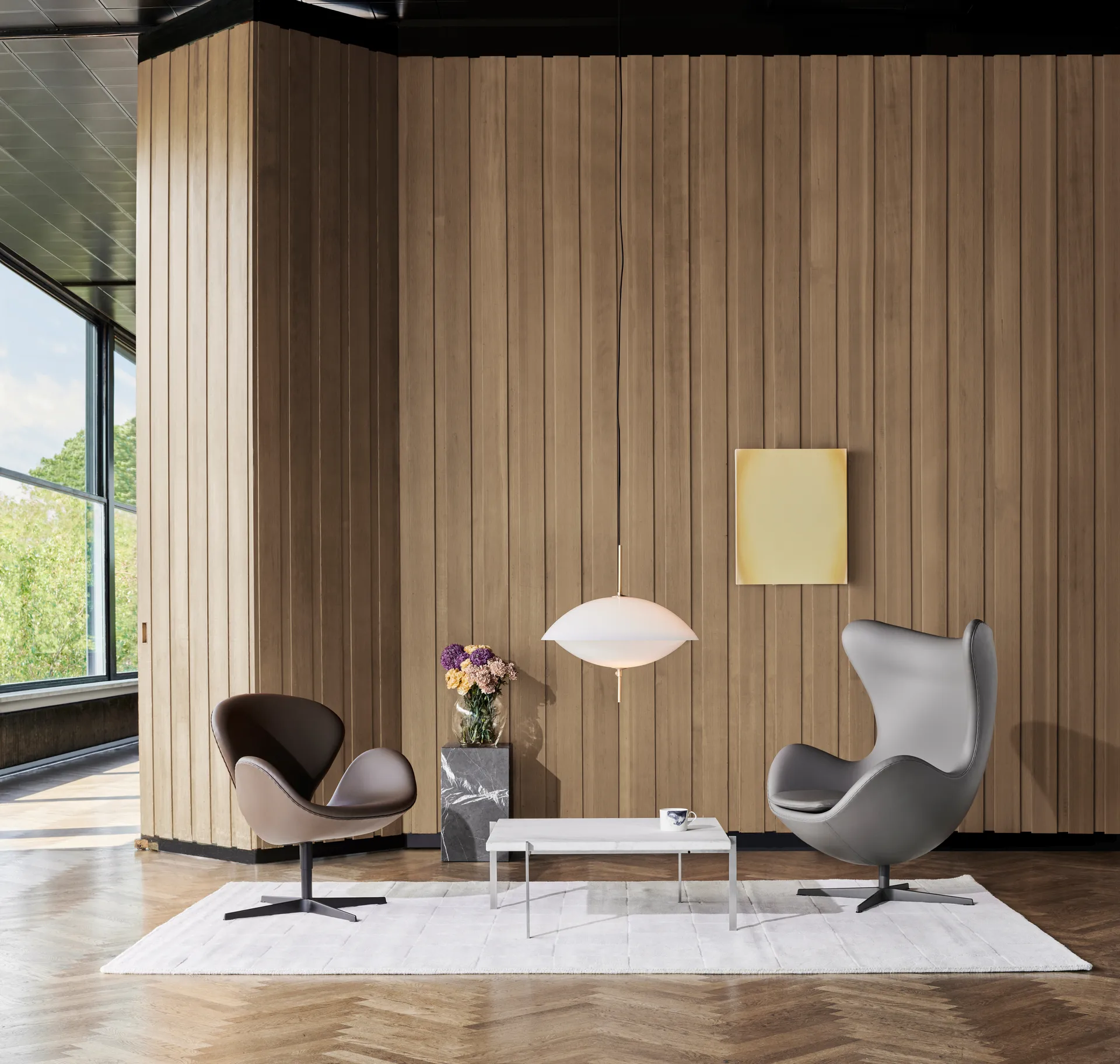 Clam lampa wisząca, Ø44 cm Fritz Hansen