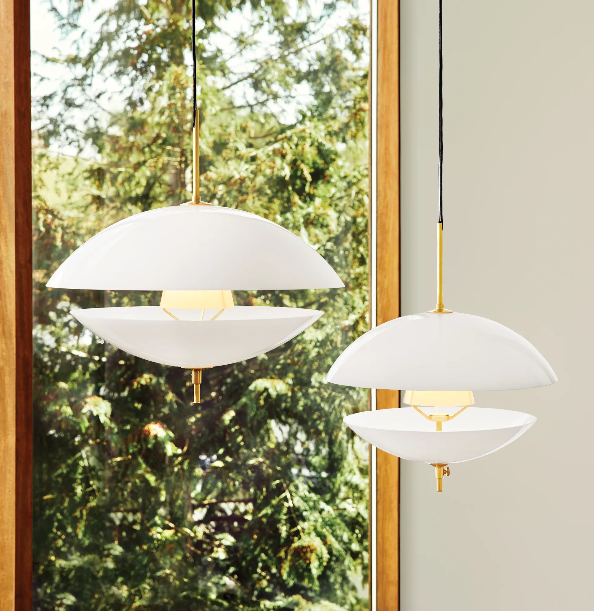 Clam lampa wisząca, Ø55 cm Fritz Hansen