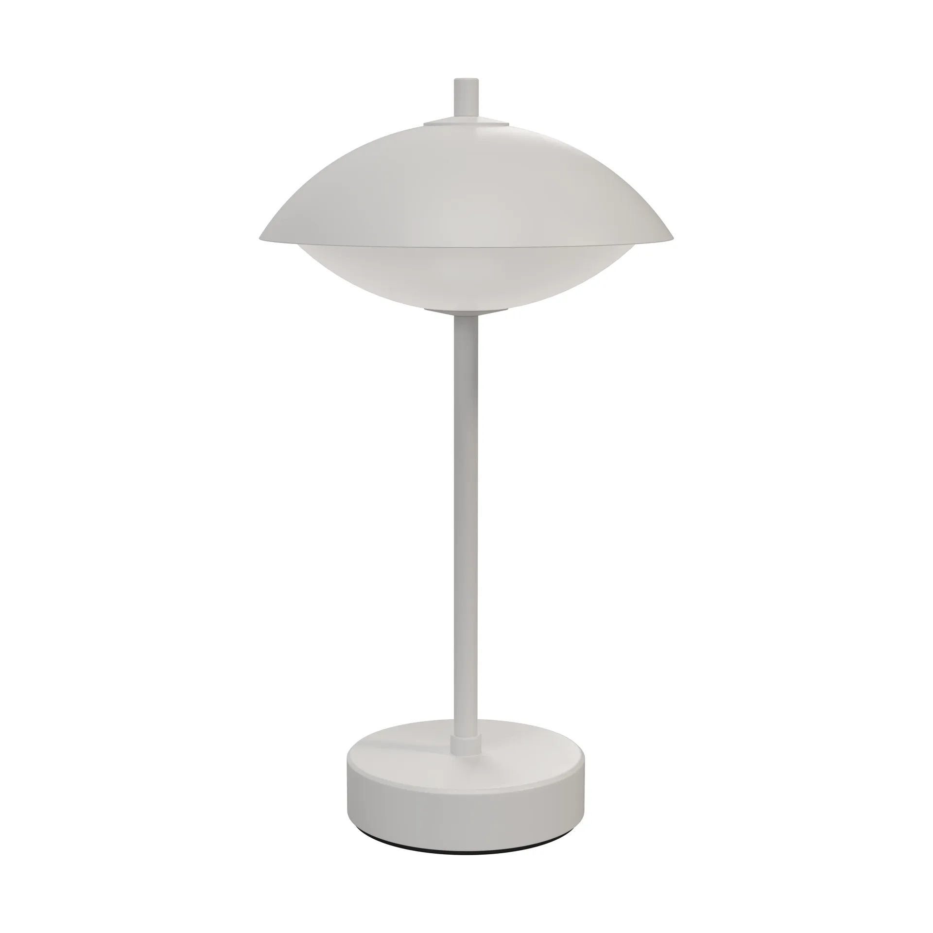 Clam przenośna lampa stołowa  31 cm, White Fritz Hansen