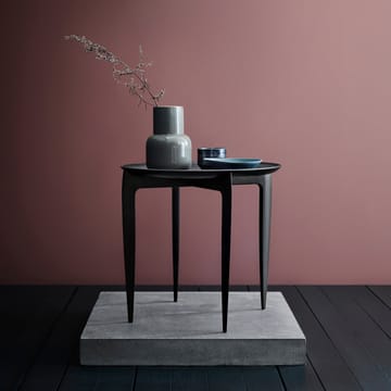 Foldable Tray Table Ø 45 cm - Czarny - Fritz Hansen