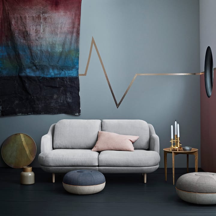 Foldable Tray Table Ø 45 cm, Dąb Fritz Hansen