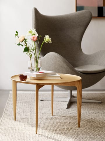 Foldable Tray Table Ø60cm - Oiled oak - Fritz Hansen