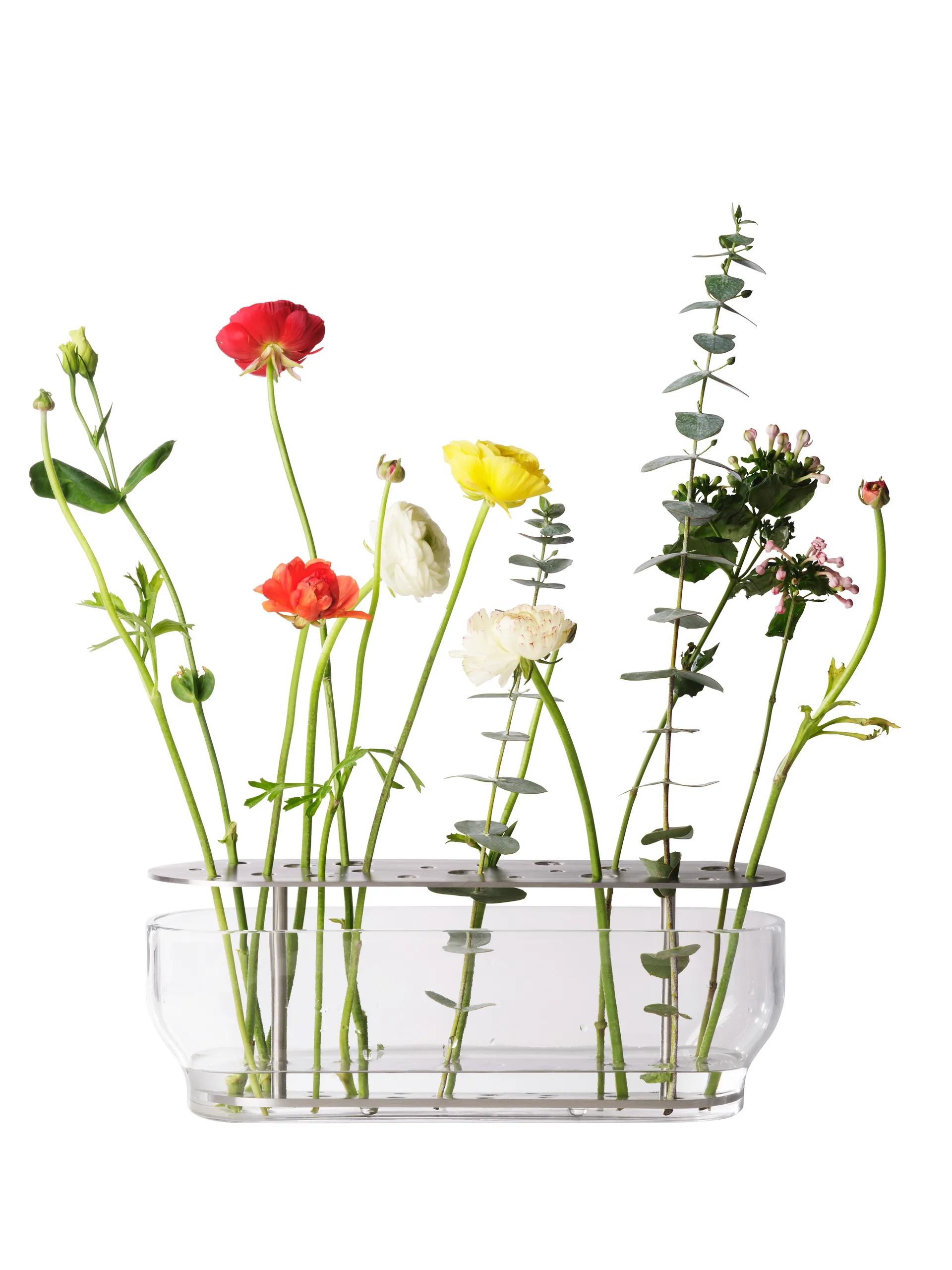 Ikebana wazon stal nierdzewna, Długi Fritz Hansen