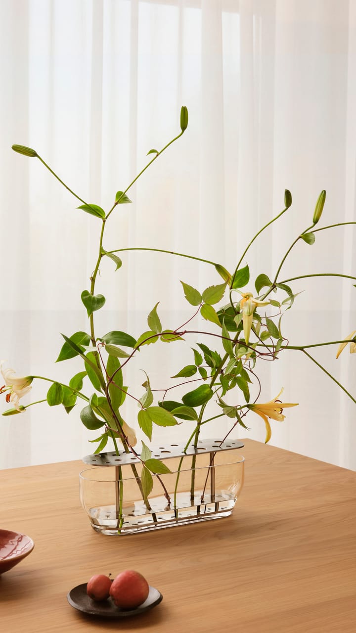 Ikebana wazon stal nierdzewna - Długi - Fritz Hansen