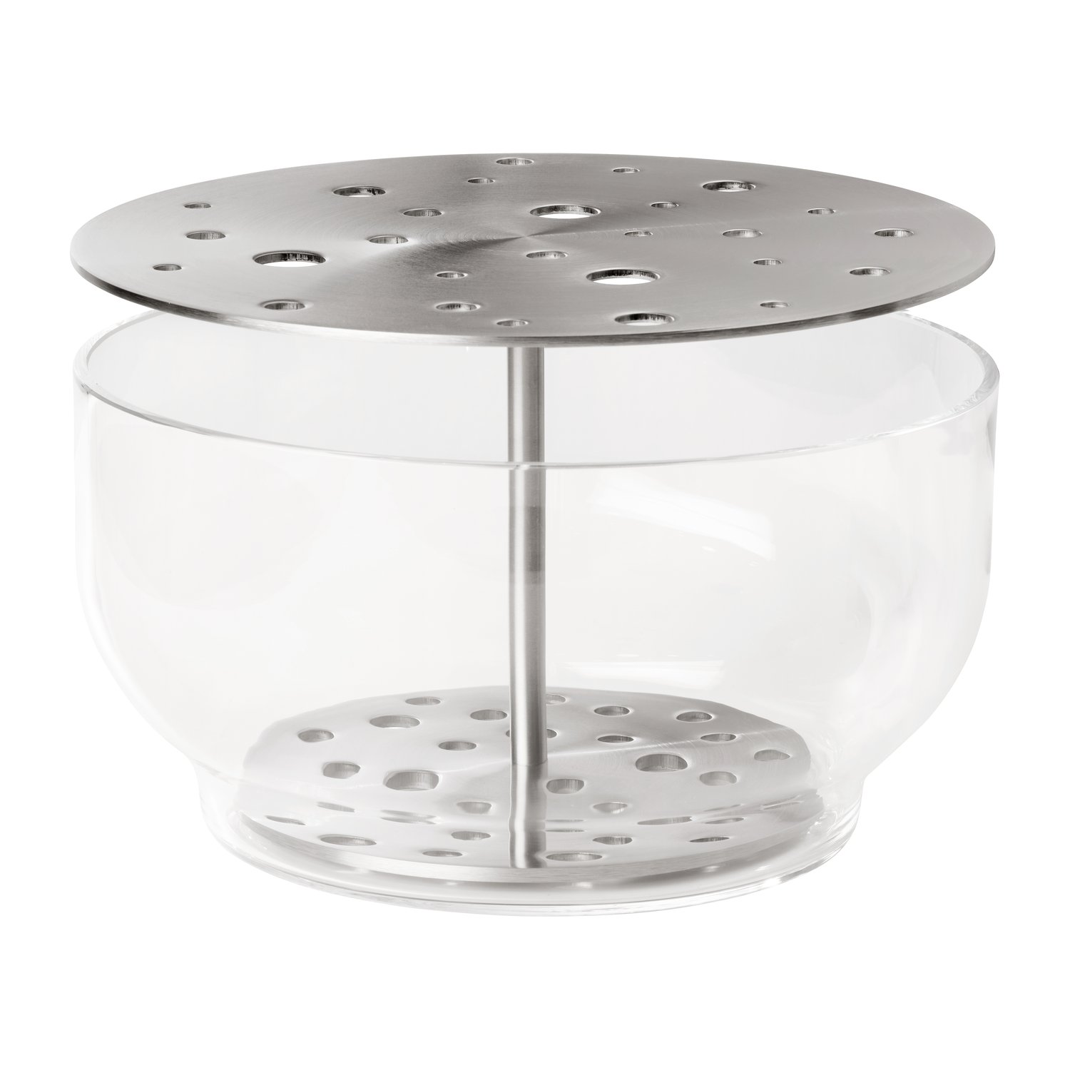 Fritz Hansen Ikebana wazon stal nierdzewna Large | Skandynawski Design | Wazony | Srebrny kolor