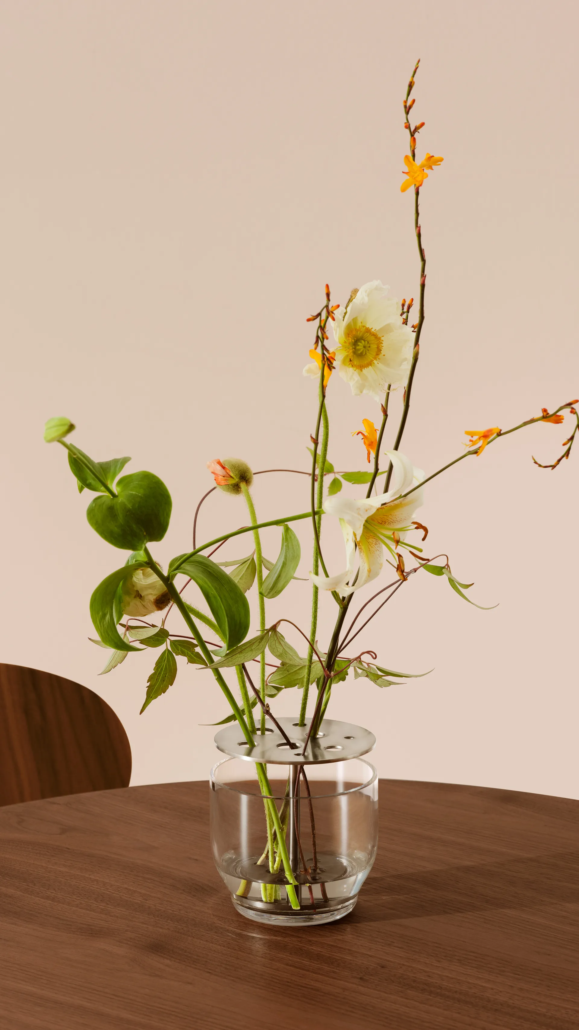 Ikebana wazon stal nierdzewna, Small Fritz Hansen