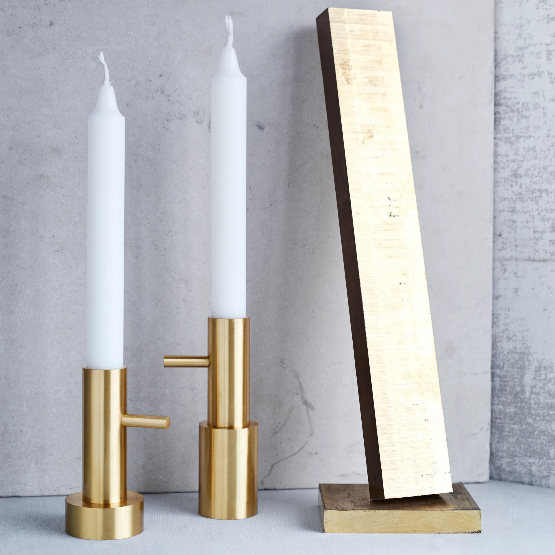 Jaime Hayon Pojedynczy świecznik z mosiądzu, #2 Fritz Hansen