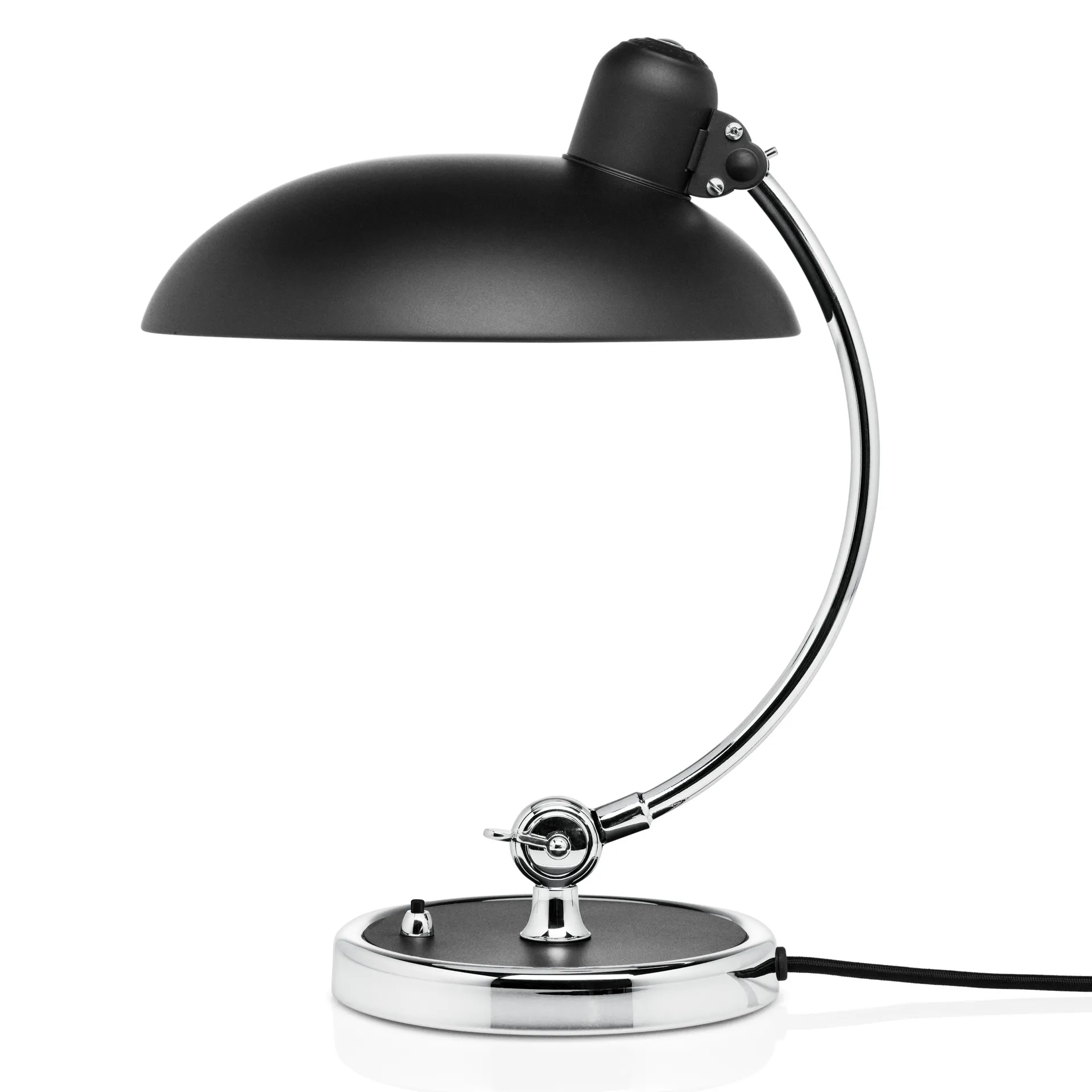 Kaiser Idell 6631-T Luksusowa lampa stołowa, Matt black Fritz Hansen