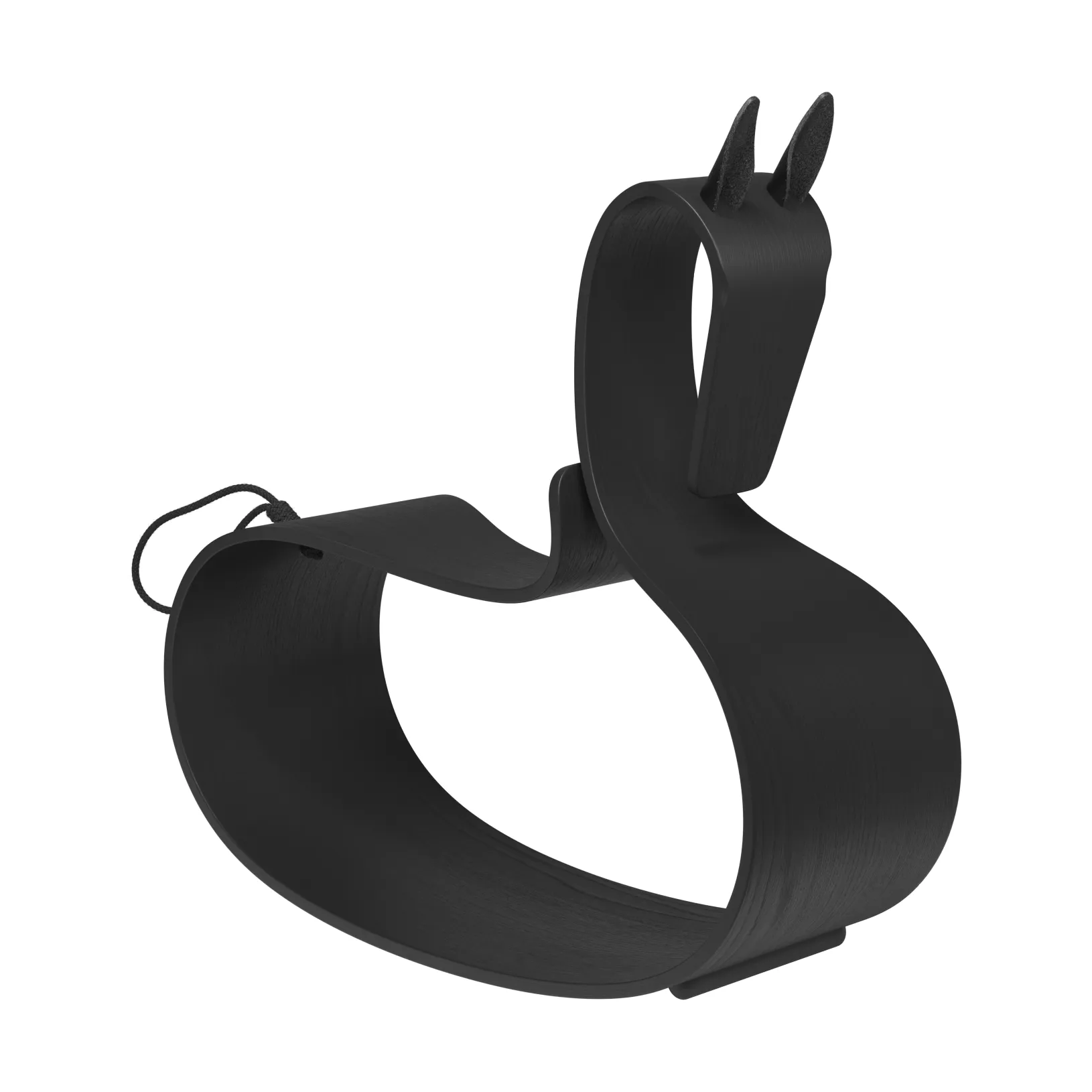 Konik bujany Rocking Horse, Czarny popielaty Fritz Hansen