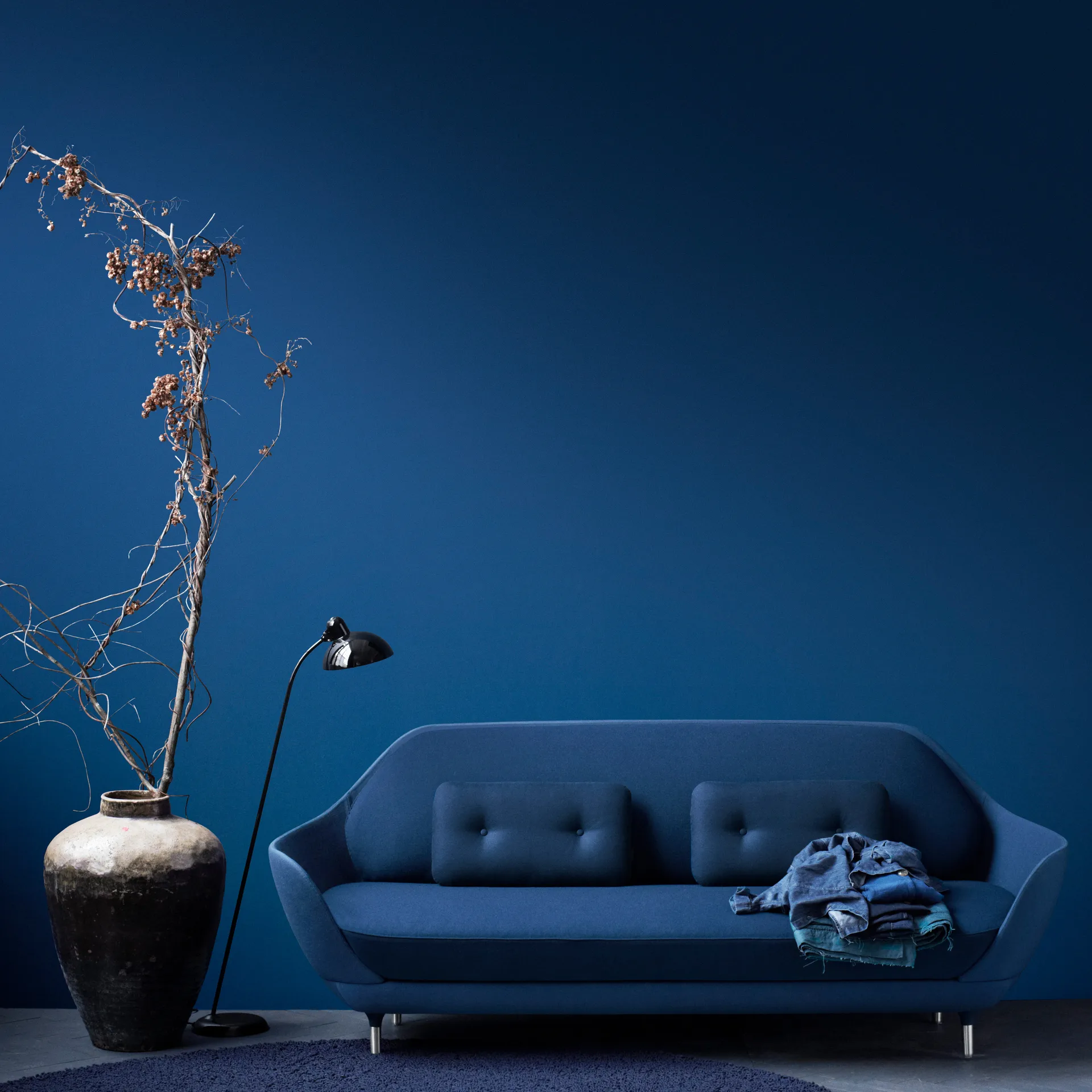 Lampa podłogowa Kaiser Idell 6556-F, Black Fritz Hansen