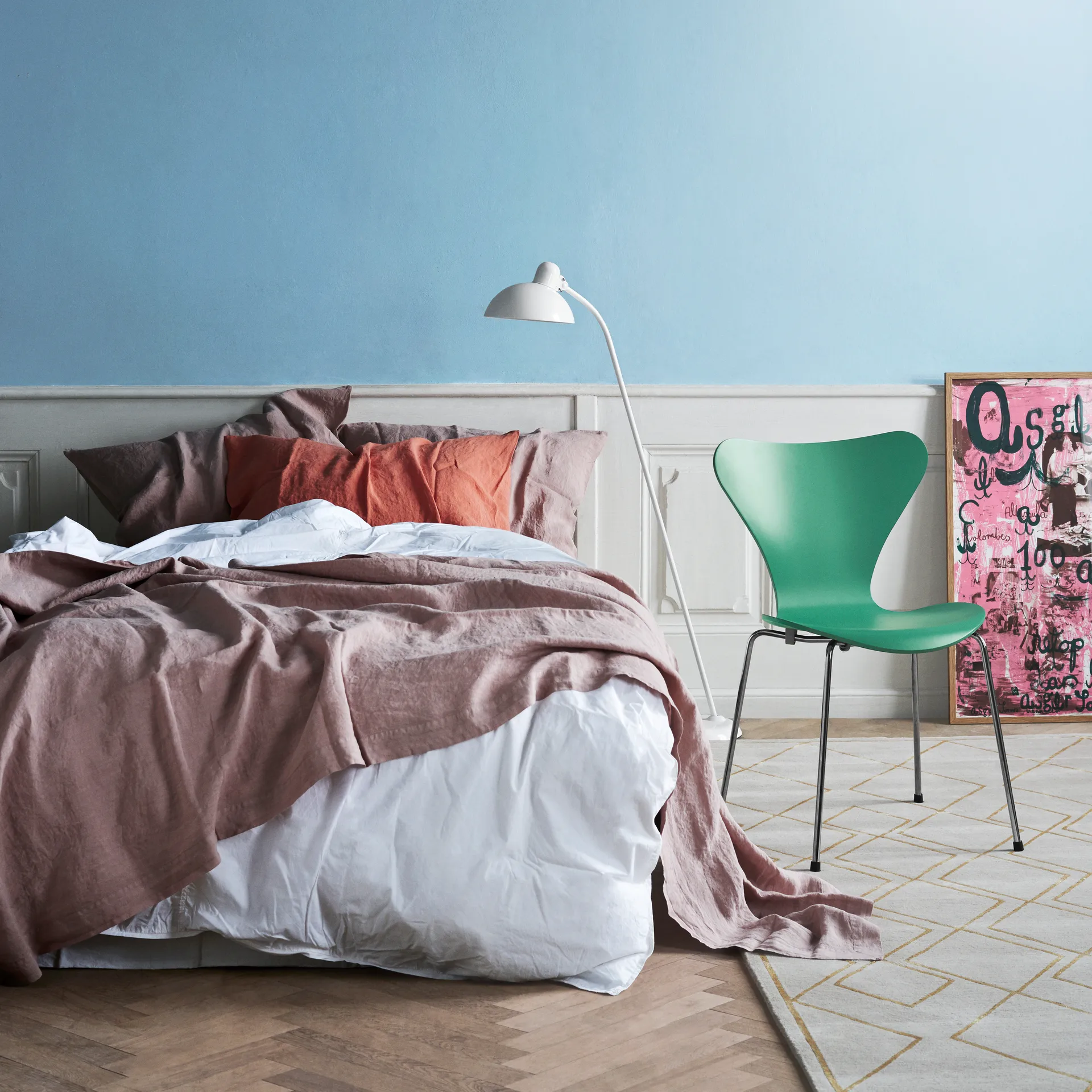 Lampa podłogowa Kaiser Idell 6556-F, White Fritz Hansen