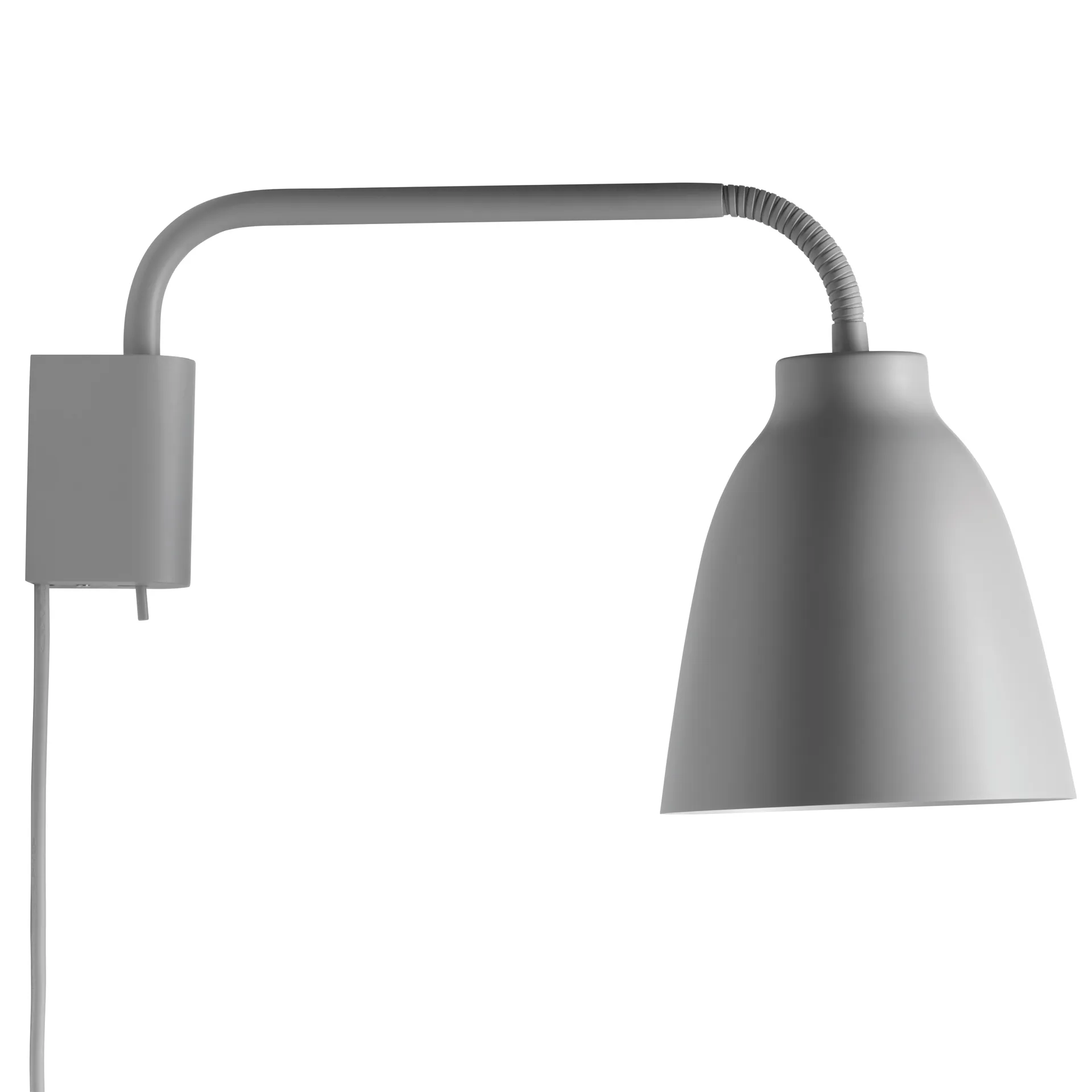Lampa ścienna Caravaggio Read, Grey25 Fritz Hansen