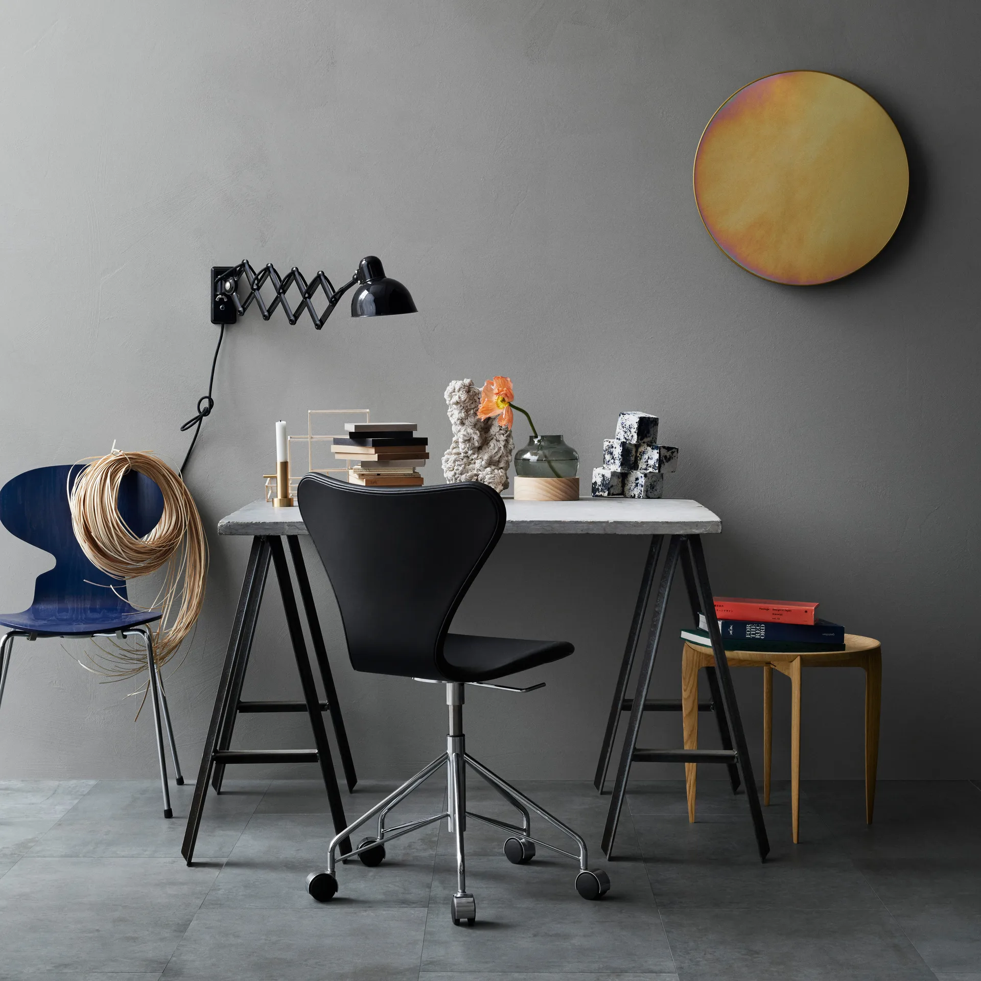 Lampa ścienna Kaiser Idell 6718-W, Black Fritz Hansen
