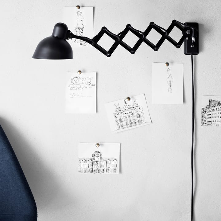 Lampa ścienna Kaiser Idell 6718-W, Matt black Fritz Hansen