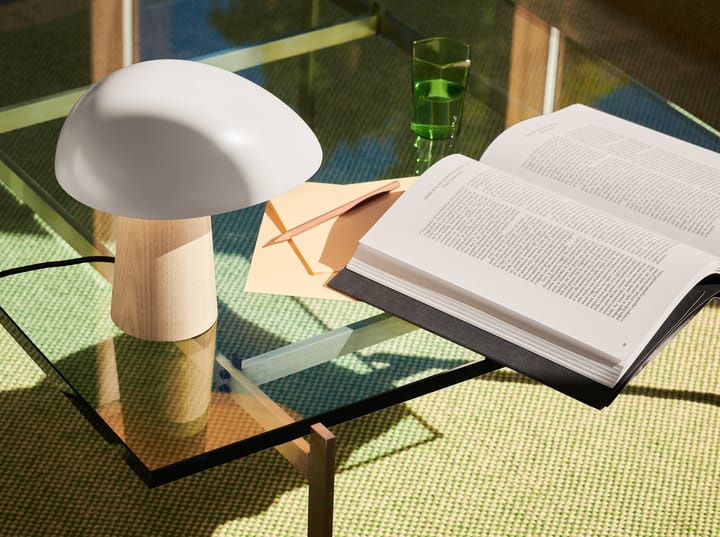 Lampa stołowa Night Owl jesion, Smokey white Fritz Hansen