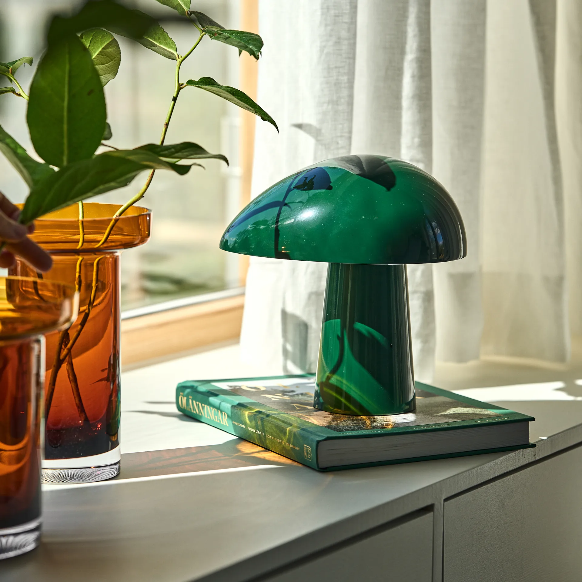 Lampa stołowa Night Owl Limited Edition, Forest green Fritz Hansen