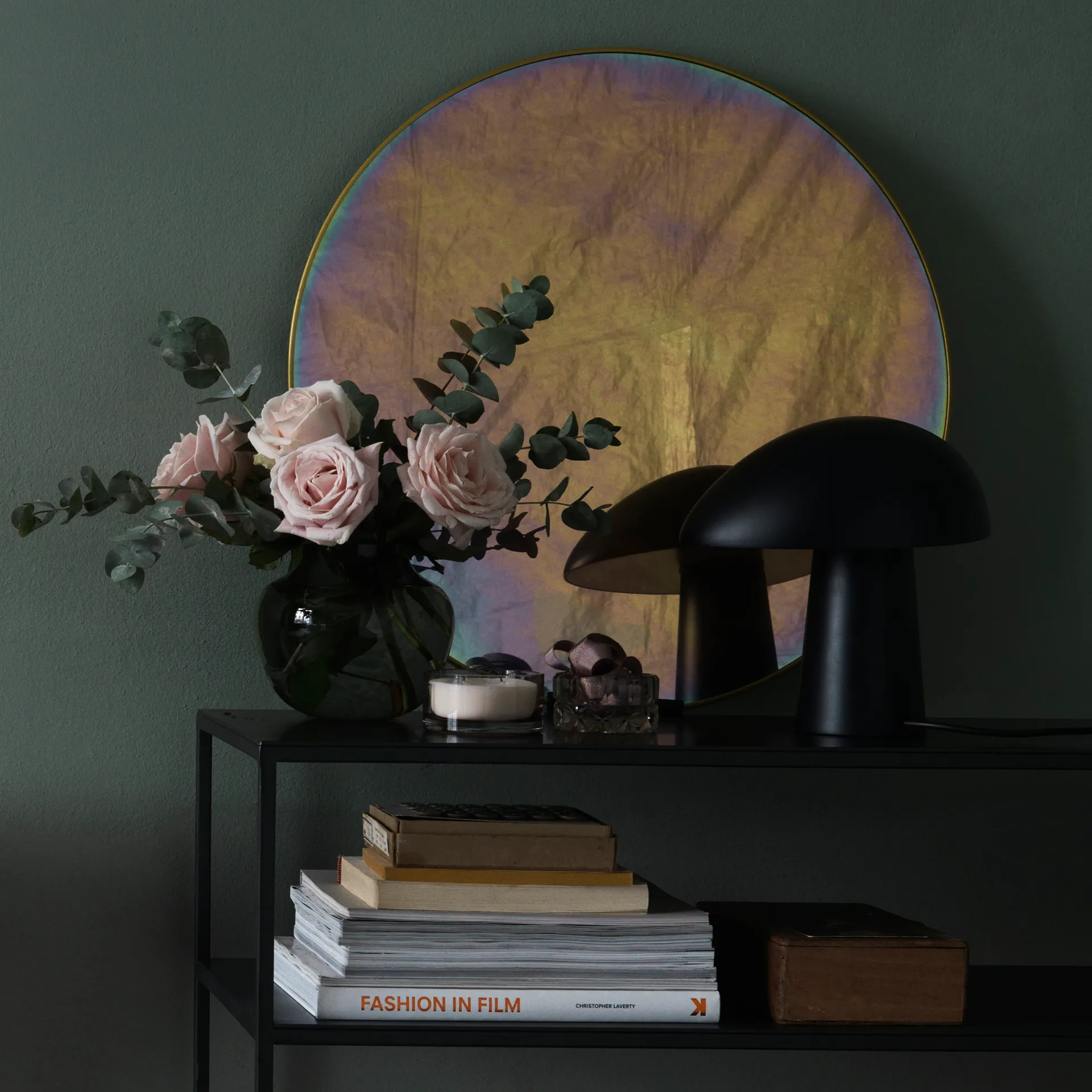 Lampa stołowa Night Owl, Midnight blue Fritz Hansen