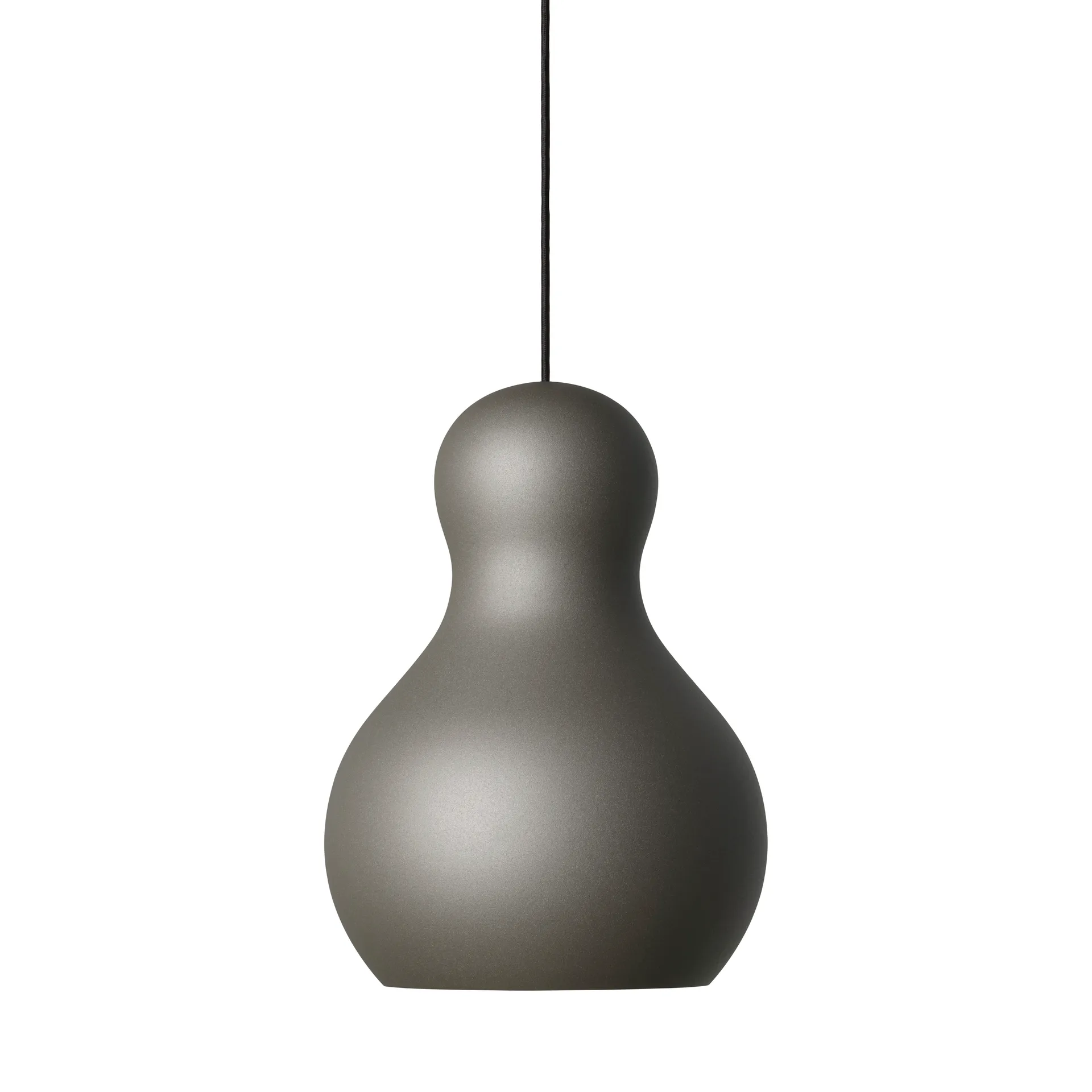 Lampa wisząca Calabash P2 matowa, Grey meteor Fritz Hansen