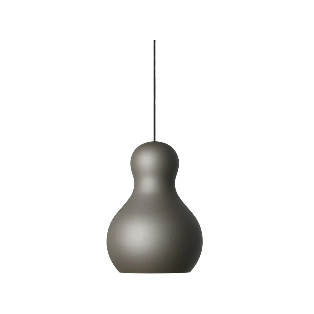 Lampa wisząca Calabash P2 matowa, Grey meteor Fritz Hansen