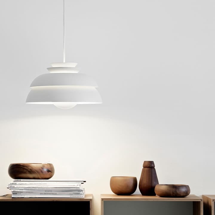 Lampa wisząca Concert biała, P1 Fritz Hansen