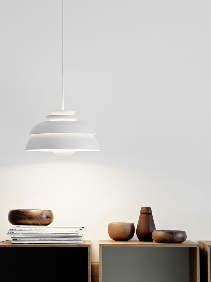 Lampa wisząca Concert biała, P1 Fritz Hansen