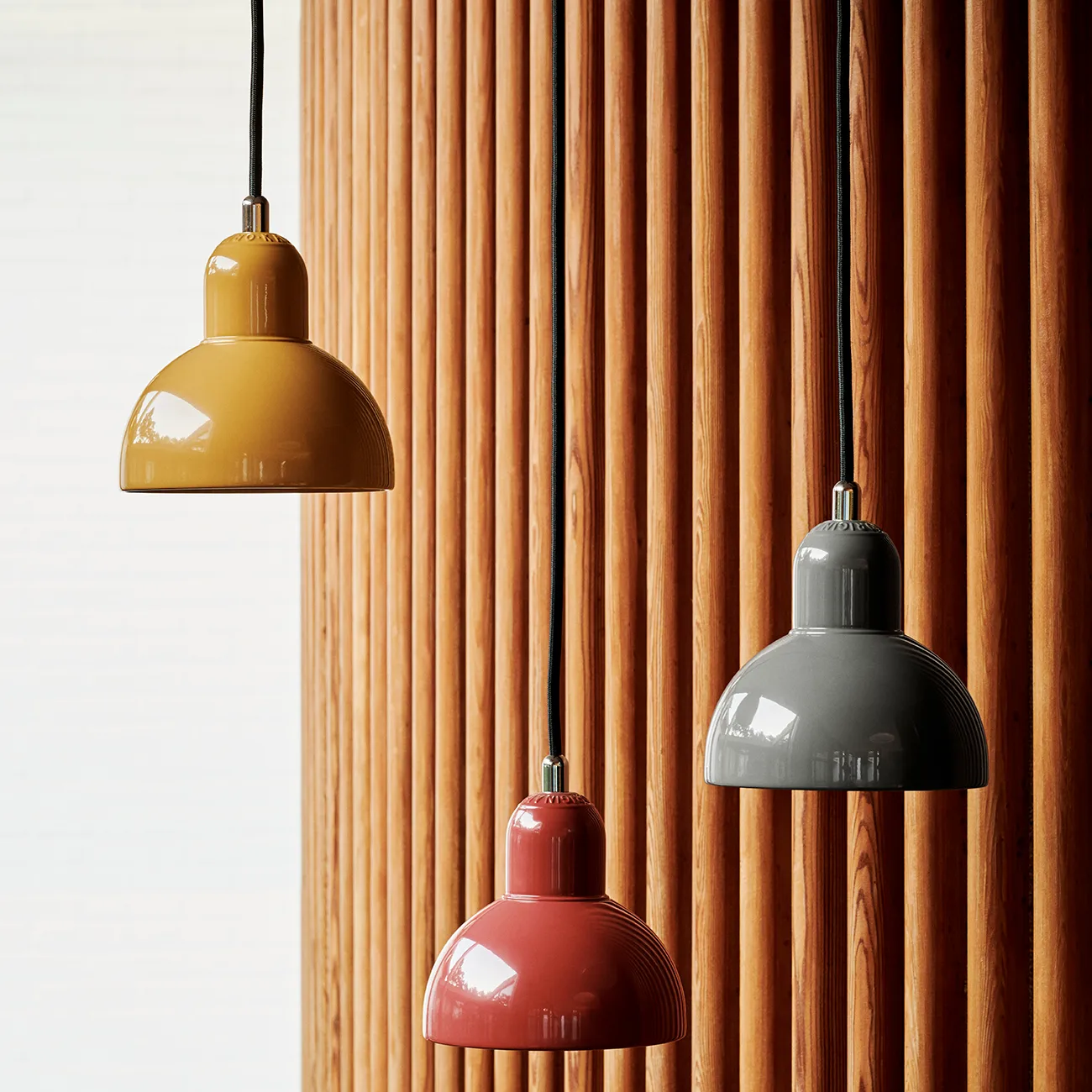 Lampa wisząca Kaiser Idell 6722-P, Russet red Fritz Hansen