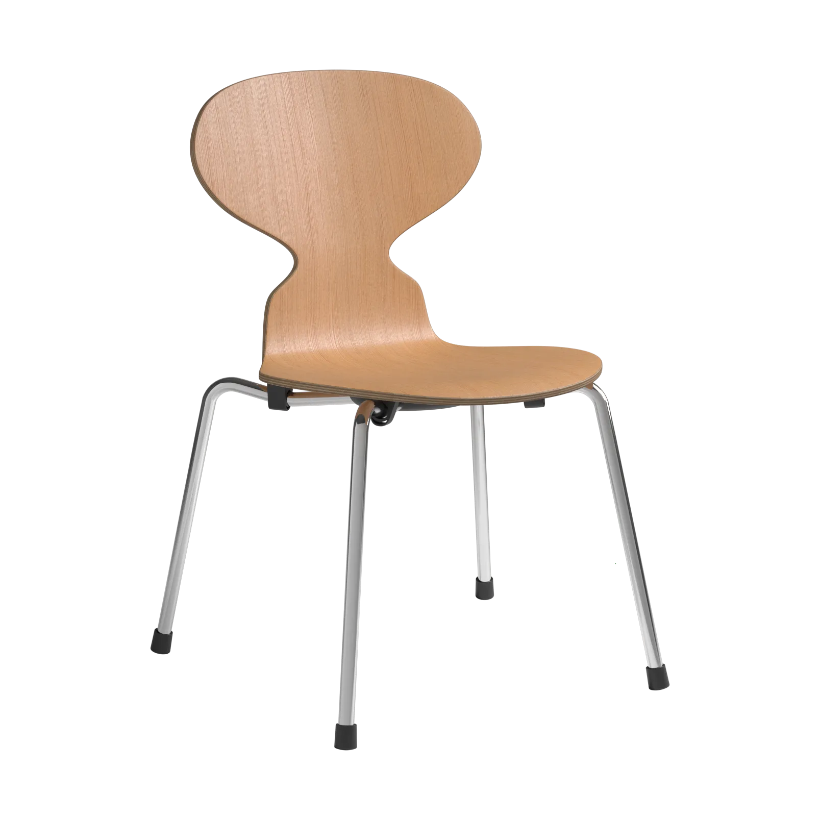 Myran krzesełko dla dzieci, Oregon pine-chrom Fritz Hansen