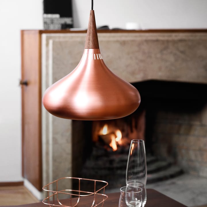 Orient P1 lampa wisząca, Miedź lakierowana bezbarwnie Fritz Hansen