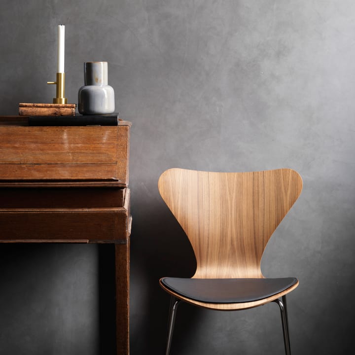 Poduszka na krzesło skórzana Series 7, Black Fritz Hansen