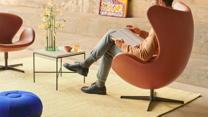 Pufa do siedzenia Pouf mała, Ultramaryna Fritz Hansen