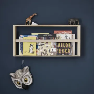 Stojak na gazety Norr - dąb - Fritz Hansen