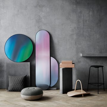 Studio Roso lustro okrągłe - Zielony - Fritz Hansen