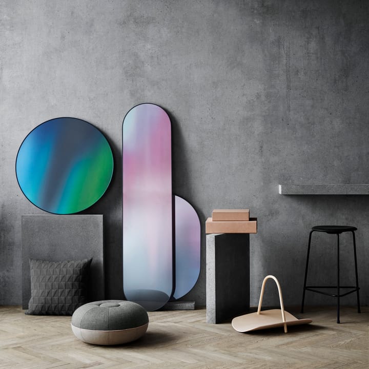 Studio Roso lustro okrągłe, Zielony Fritz Hansen