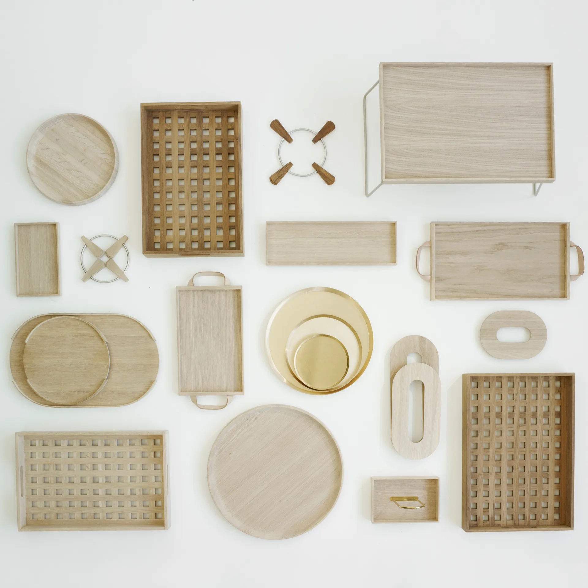 Taca Fionia 36x52 cm, Teak Fritz Hansen