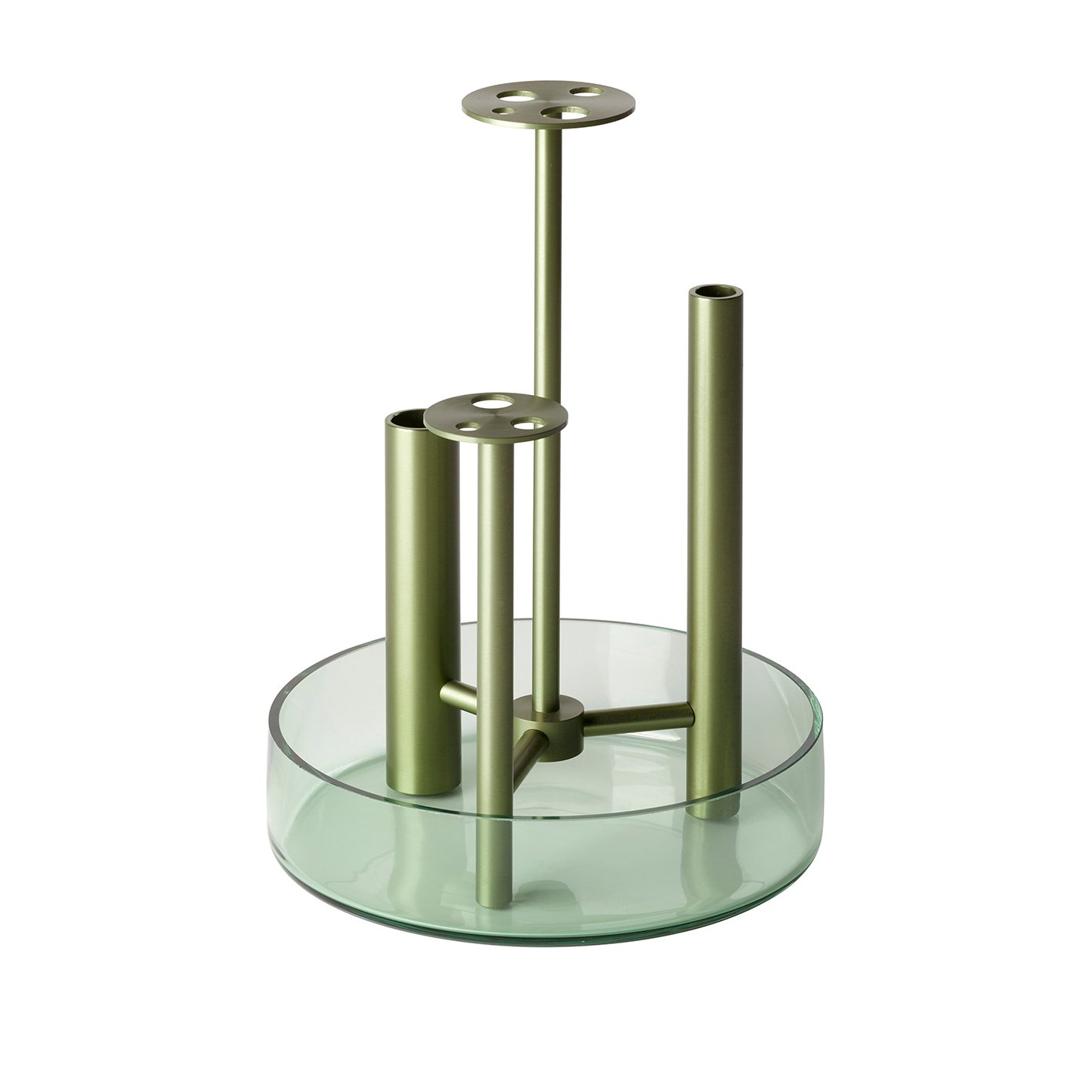 Fritz Hansen Wazon Ikeru Forest green Wysoki | Skandynawski Design | Wazony | Zielony