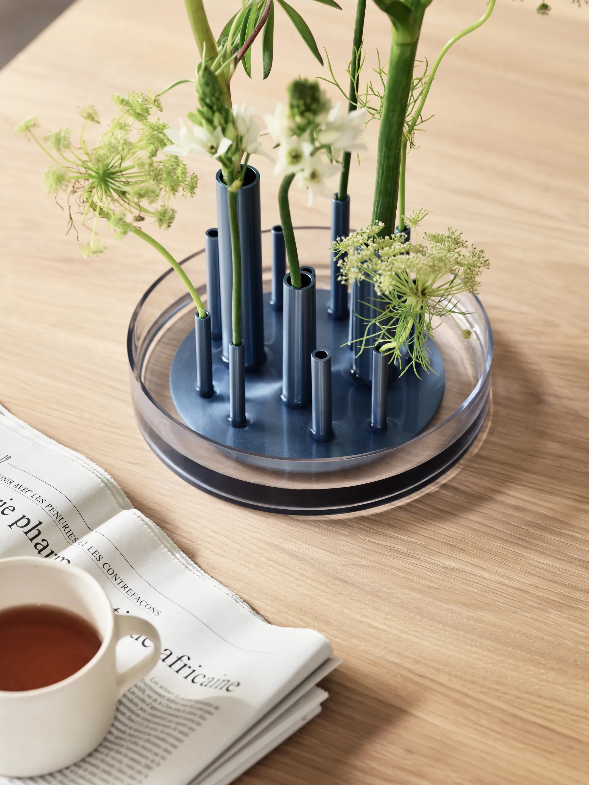 Wazon Ikeru low, Dusk blue Fritz Hansen