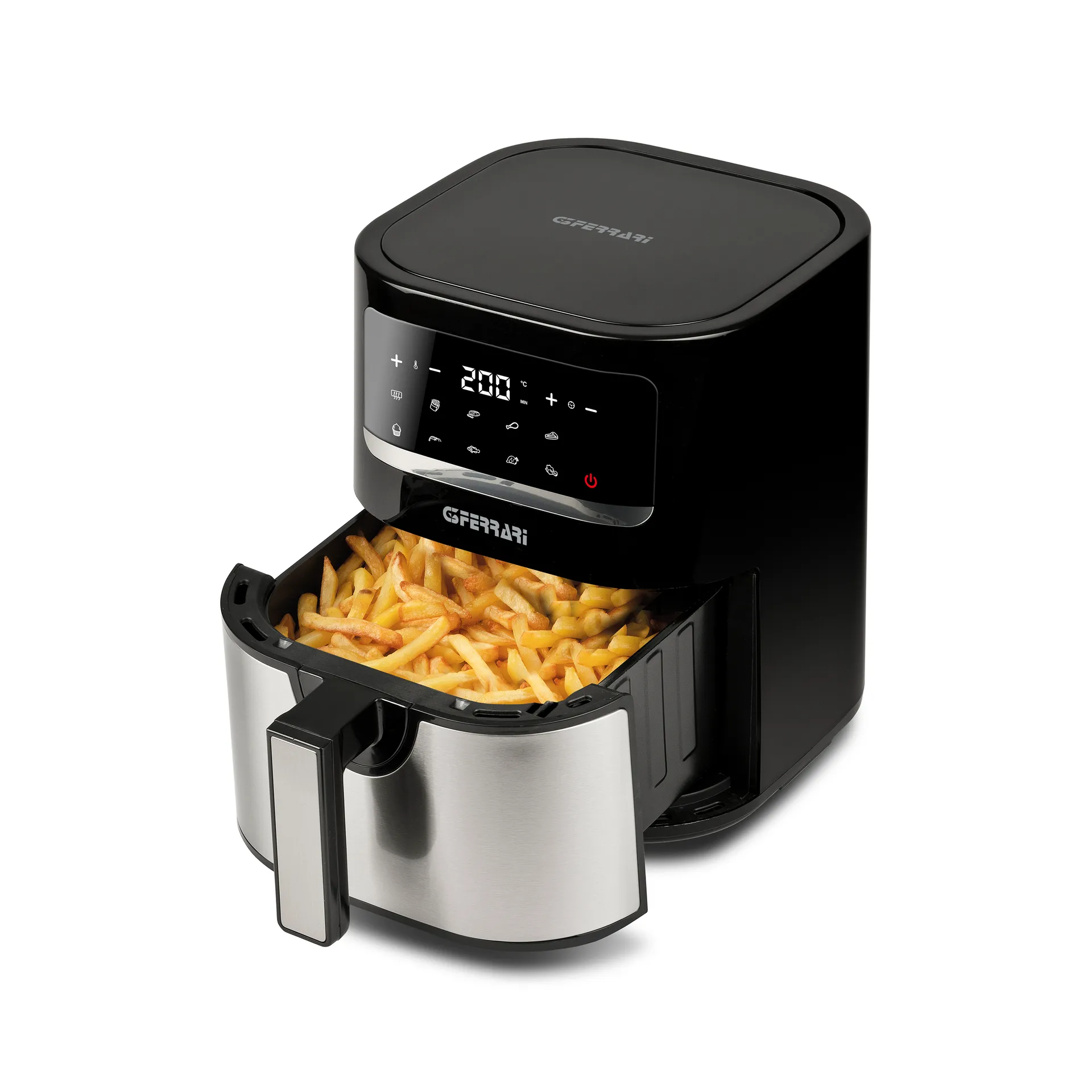 Friggisano Air Fryer 4,5 l, Srebrno-czarny G3 Ferrari