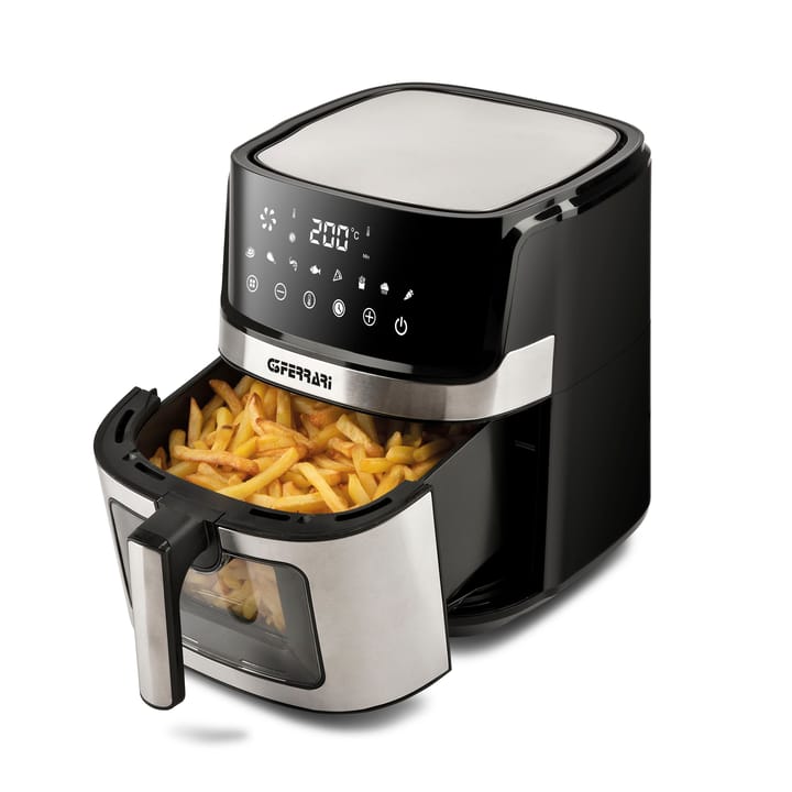 Friggisano Visual Air Fryer 6,5 l, Srebrno-czarny G3 Ferrari