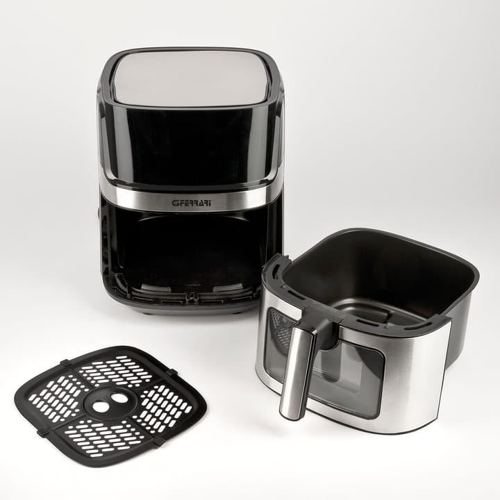 Friggisano Visual Air Fryer 6,5 l, Srebrno-czarny G3 Ferrari