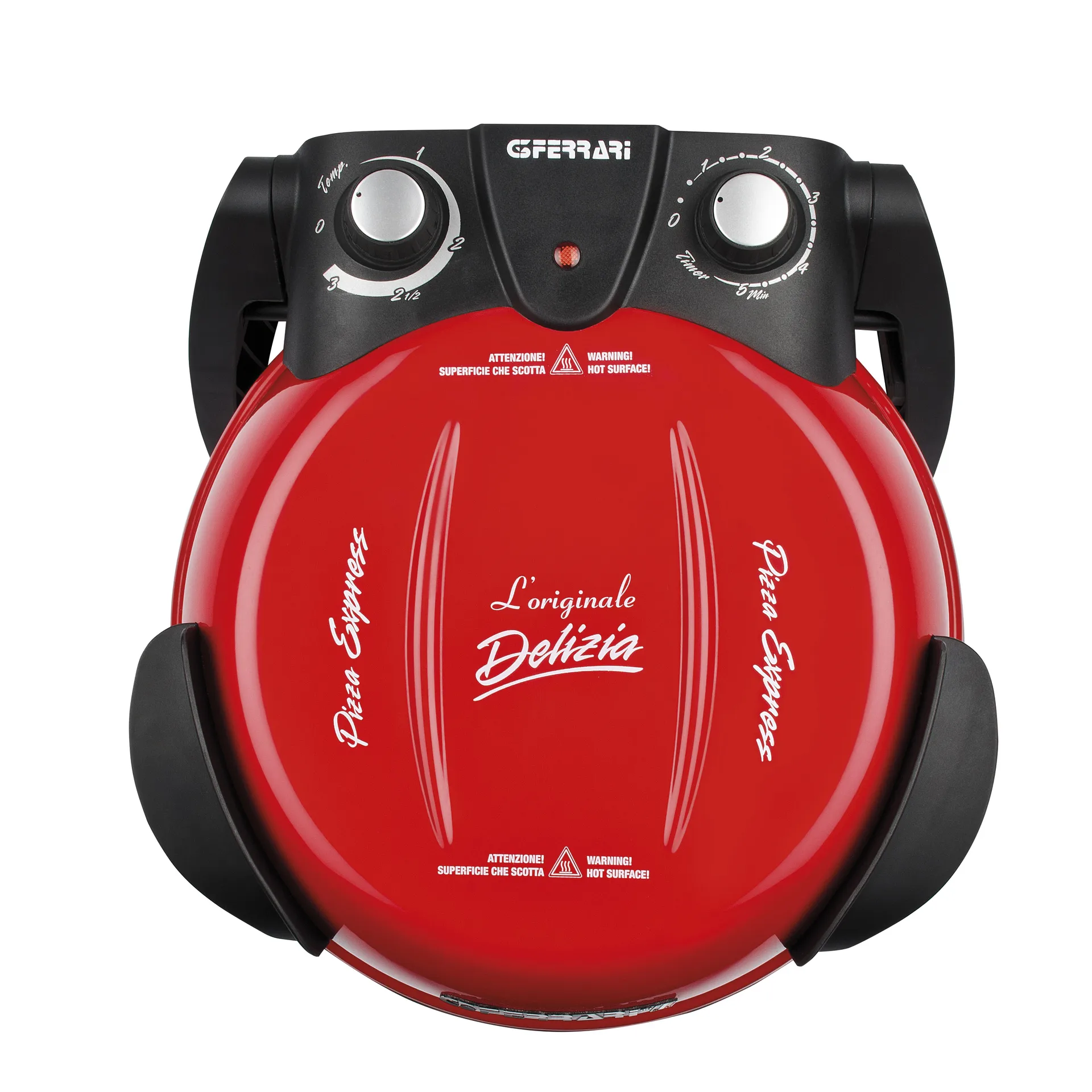 Piec do pizzy Delizia Ø31 cm, Czerwony G3 Ferrari