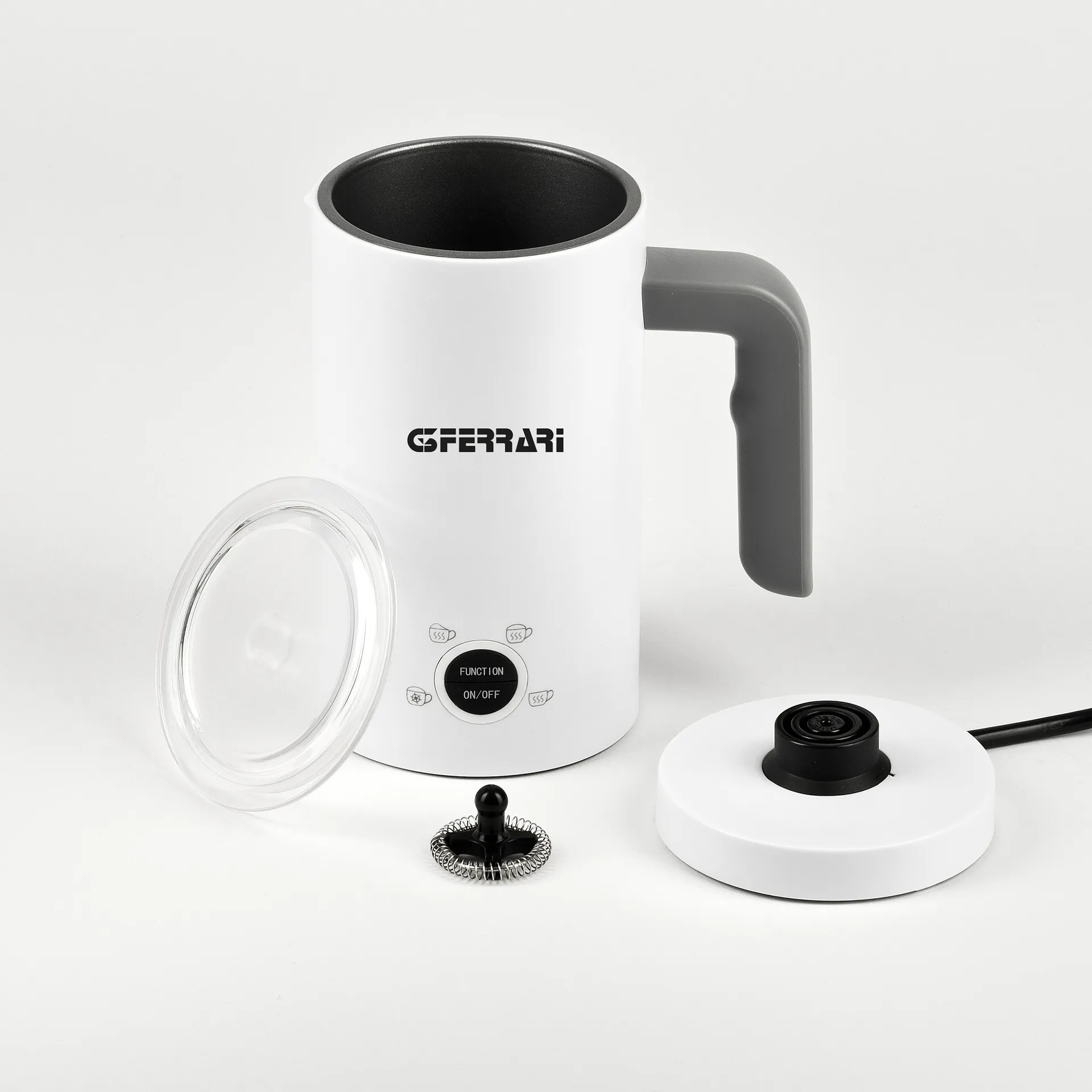 Spieniacz do mleka Montante 300 ml, Biały G3 Ferrari