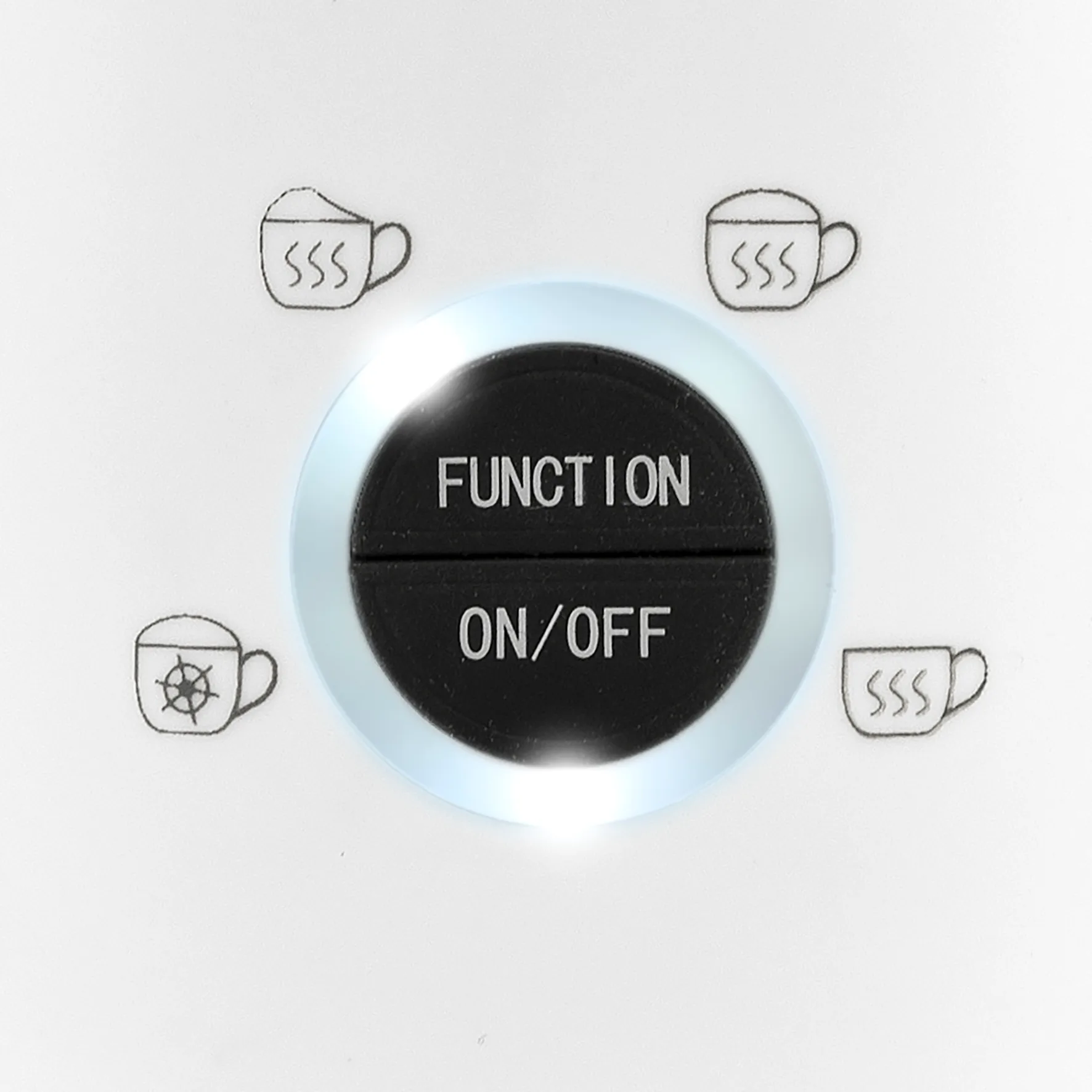 Spieniacz do mleka Montante 300 ml, Biały G3 Ferrari